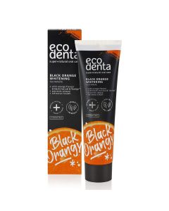 Ecodenta Fluoride Free Black Orange Whitening Toothpaste 100ml