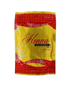 Hemani Henna Red Powder With Saffron 150g