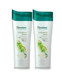 Himalaya Softness & Shine Daily Care 2 In 1 Shampoo With Olive Oil 400ml, Pack of 2