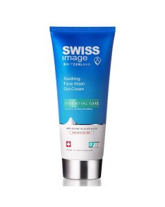 Swiss Image Essential Care Soothing Face Wash Gel-Cream For Normal To Dry Skin 200ml