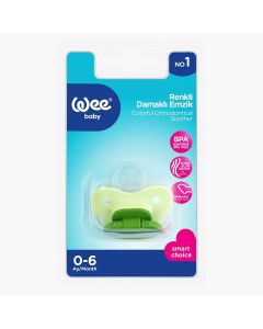 Wee Baby Opaque Body Orthodontical Soother For 0-6 Months Baby, Pack of 1's