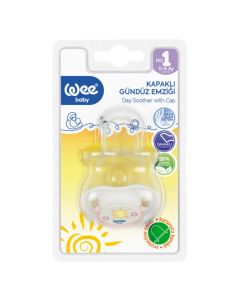 Wee Baby Day Soother With Cap For 0-6 Months Baby, Pack of 1's