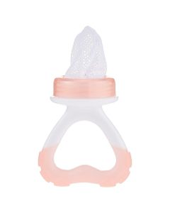 Nuvita Flavorillo 2-In-1 Nutritional Feeder & Teether Set - Pink
