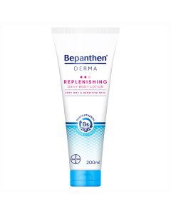 Bepanthen Derma Replenishing Daily Moisturizing Body Lotion For Dry & Sensitive Skin 200ml