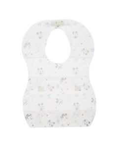 Disney Mickey Mouse Leak Proof Disposable Baby Bibs Assorted, Pack of 8's