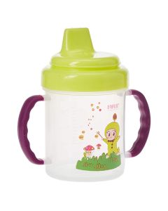 Farlin Non-Spill Magic 200ml Spout Cup Green For Baby, CP011-B, Pack of 1's