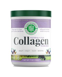 Green Foods Hydrolyzed Collagen Powder 198g