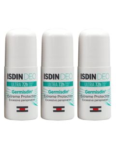 Isdin Deo Germisdin Daily Use Ultra 72 Hour Roll On 40ml, 2+1 PROMO PACK