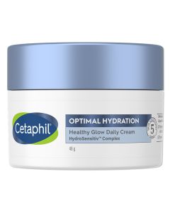 Cetaphil Optimal Hydration Healthy Glow Daily Moisturizing Cream For Dry or Dehydrated Skin 48g