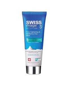 Swiss Image Essential Care Pore Tightening & Mattifying Clay Mask For Combination To Oily Skin Types 75ml