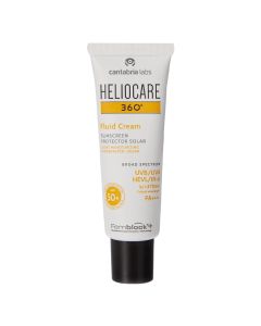 Heliocare 360° Fluid Cream Broad Spectrum Sunscreen With SPF 50+ & PA++++ 50ml