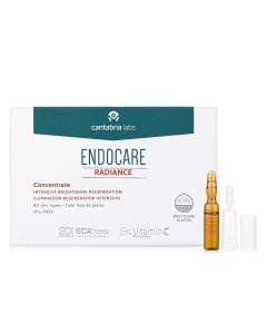 Endocare Radiance Concentrate Intensive Brightening Regeneration Ampoules 1ml, Pack of 14's