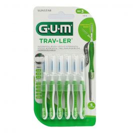 Buy Butler GUM traveler Interdental brush Green, 1s Online at Best ...