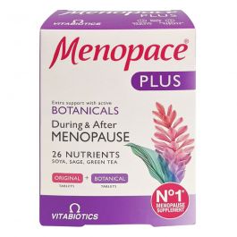 Buy Vitabiotics Menopace Plus During & After Menopause Support Tablets ...