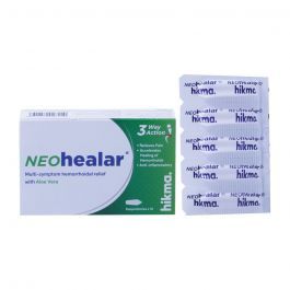 Buy Neo Healar Rectal Suppositories 10s Online at Best Price in UAE. Know about Neo Healar Rectal Suppositories 10sbenefits and how to use only on Aster Online.