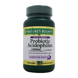 Buy Nature's Bounty Probiotic Acidophilus Extra Strength Capsules 100's 