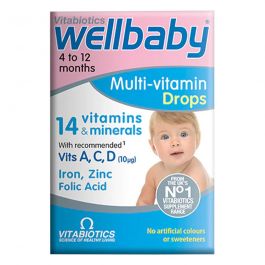 Buy Vitabiotics WellBaby® Multivitamin & Multimineral Drops For 4 to 12 ...